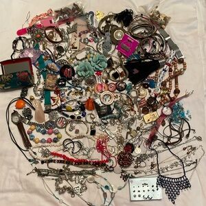 Gallon bag of Junk Drawer Jewelry. # 10A